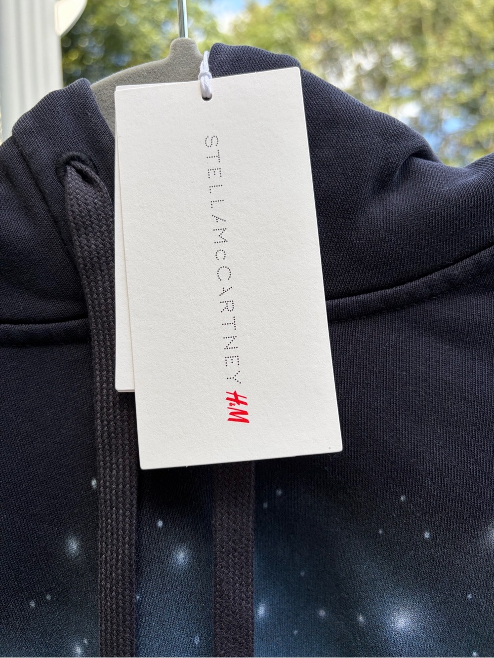 Stella McCartney Black Galaxy-Print Hoodie